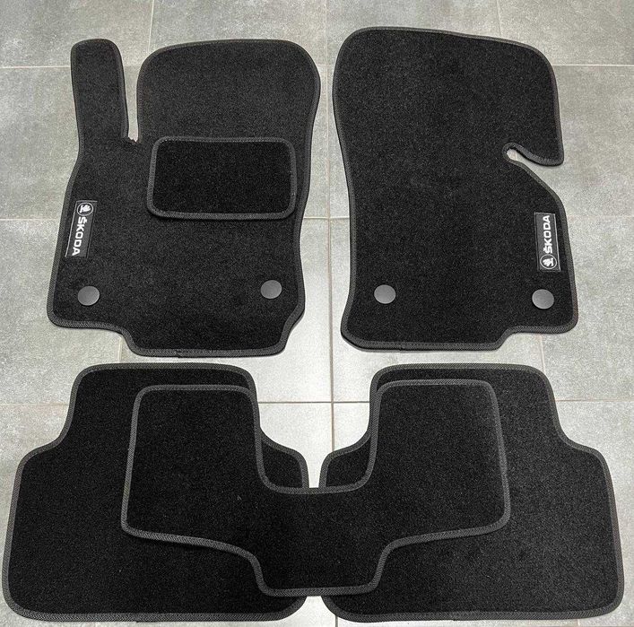 Ворсові коврики для Шкоди\Skoda Oktavia Tour\ А7\ A5\ A8\ A4\ поліки