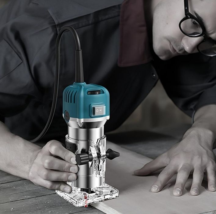 Fresadora De Borda De Madeira, 800w De Potãªncia, Alta Precisã£o