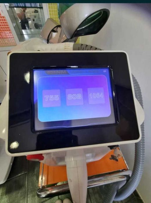 Máquina de depilação a laser 3 ondas