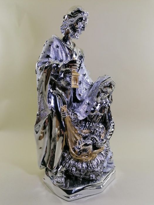 Presépio Grande em Prata Bilaminado