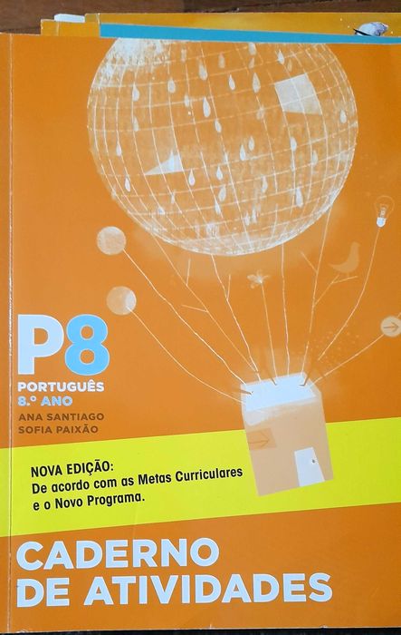 Livros Escolares atuais do 8º Ano