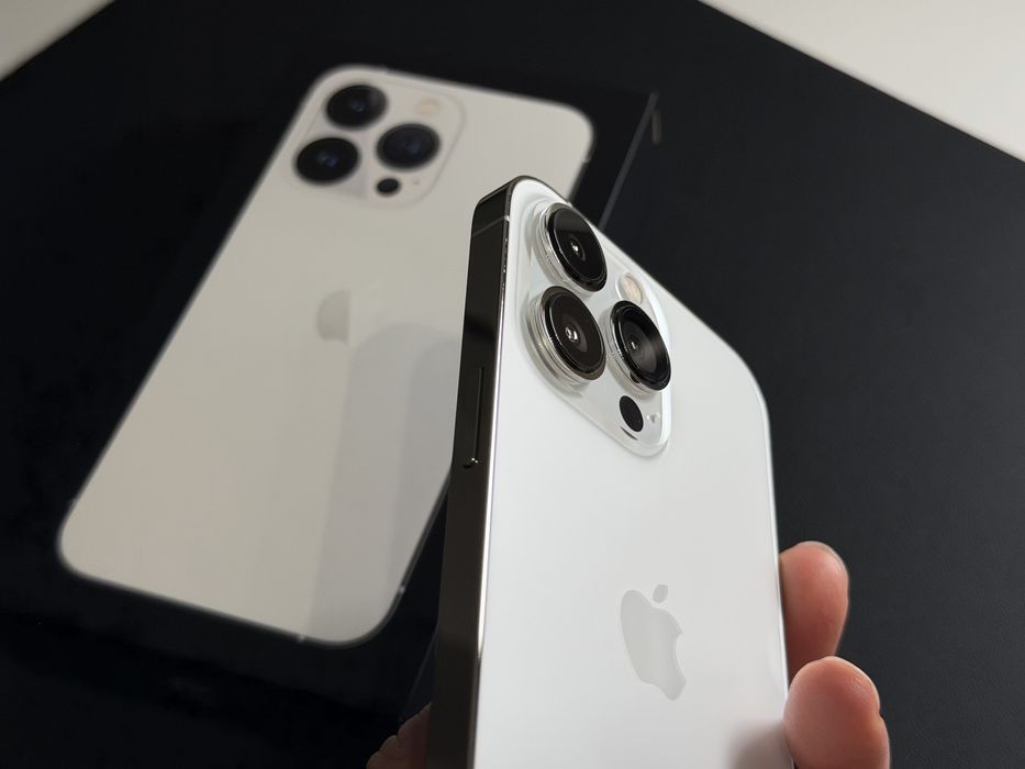 iPhone 13 Pro 128GB srebrny / biały | w świetnym stanie