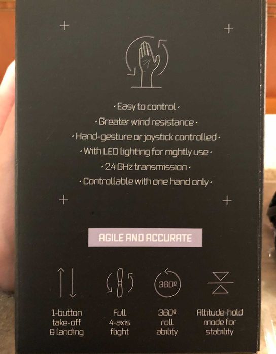 Helix - Drone Dobrável com Controlo por Gestos - Prozis64739561830530122