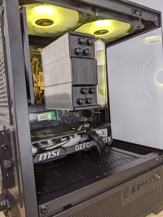 ПК rtx4060ti 16gb ryzen 5 7500f ddr 32 gb озу ssd m2