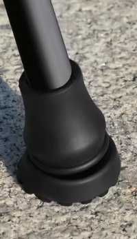 Bengala ou Muletas - Ponteira de borracha de 22mm nova