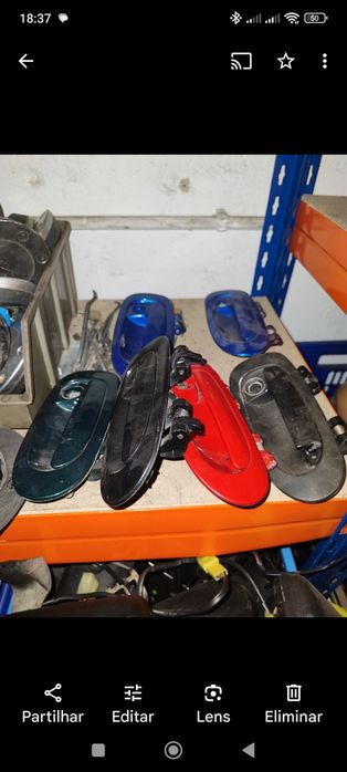 Puxadores porta MGF e TF