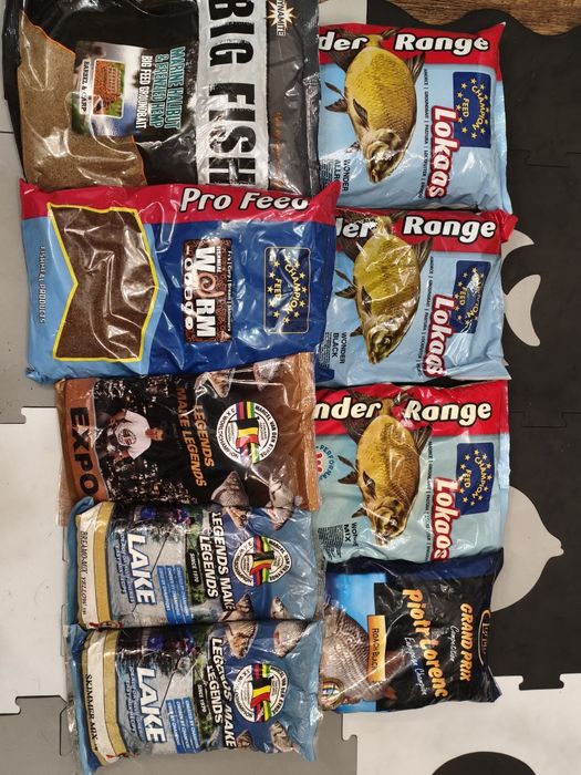 Zanęty i pellet Champion feed, dynamite baits , osmo , aller Aqua