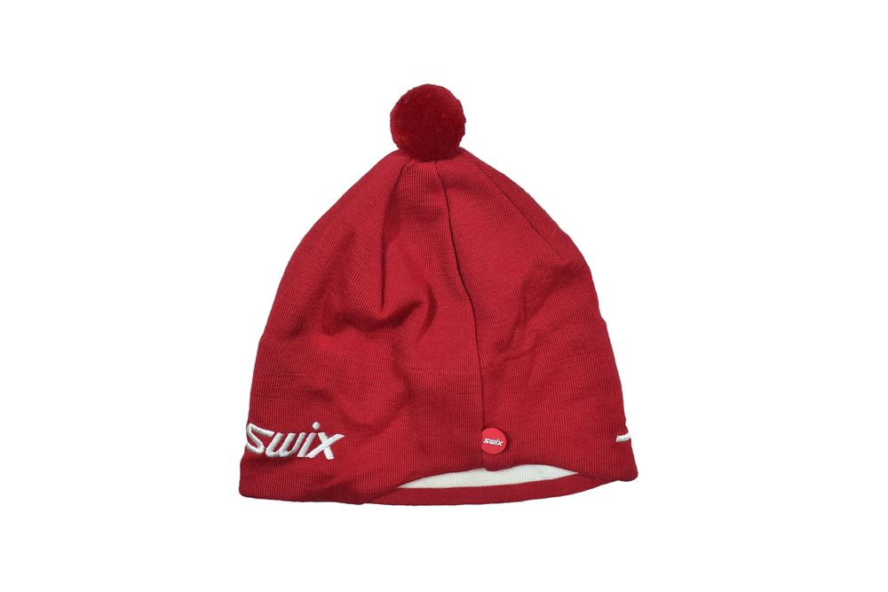 Wełniana Czapka Z Pompnem Beanie 56 Swix Hat