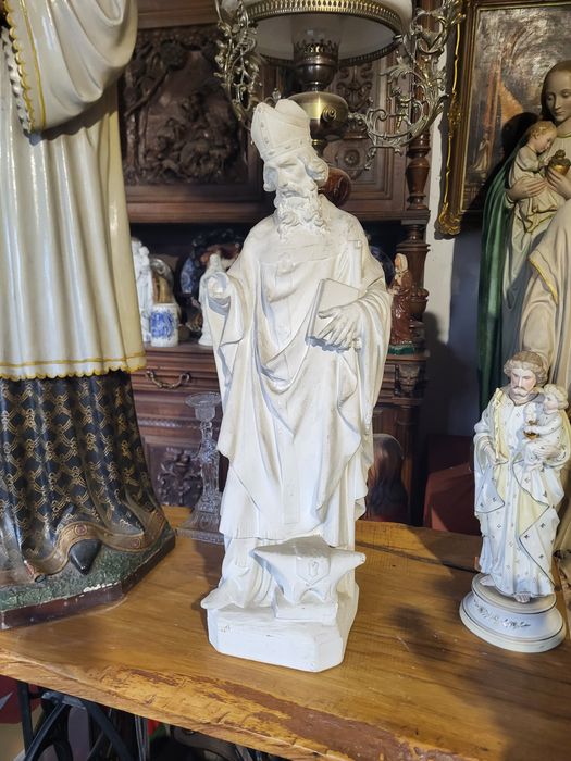 Duża figura Święty Eligiusz 67 cm Patron kowali jubilerów
