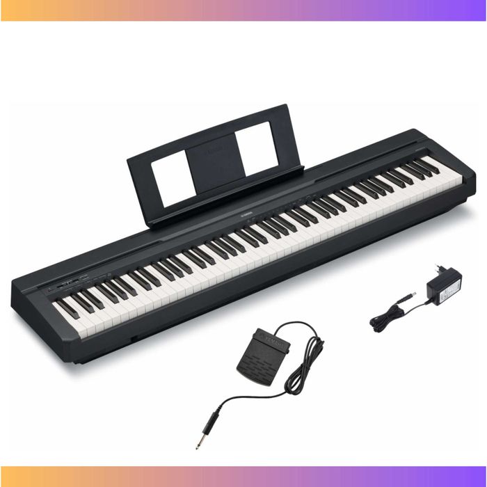 Pianino cyfrowe YAMAHA P45B P-45 / ważona, młoteczkowa klawiatura