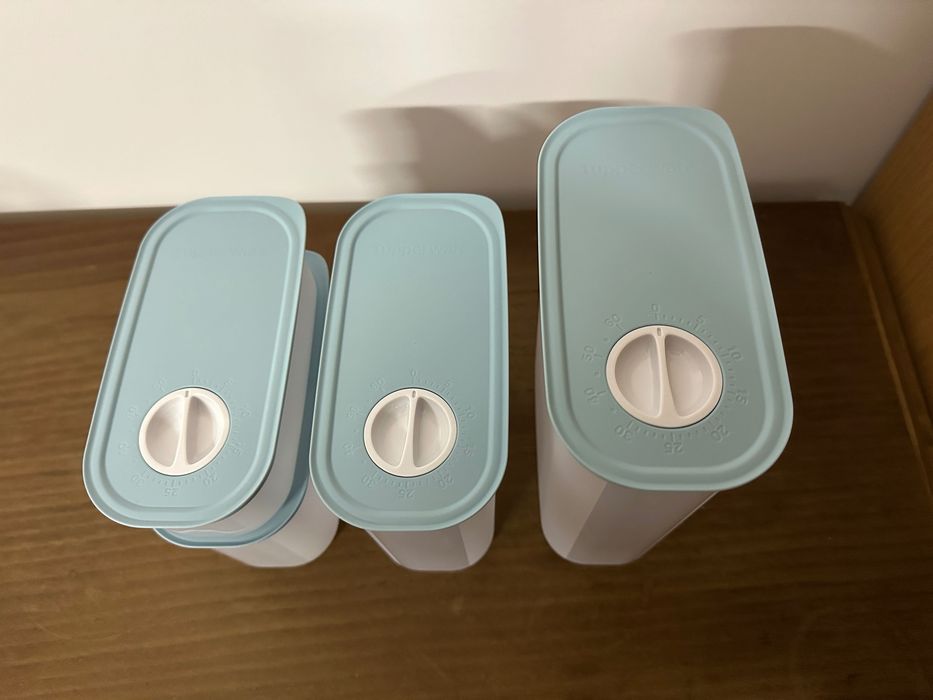 4 Caixas para Despensa Tupperware