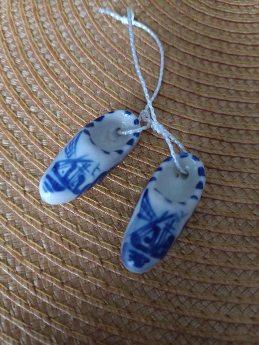 Chodaki porcelanowe miniatura