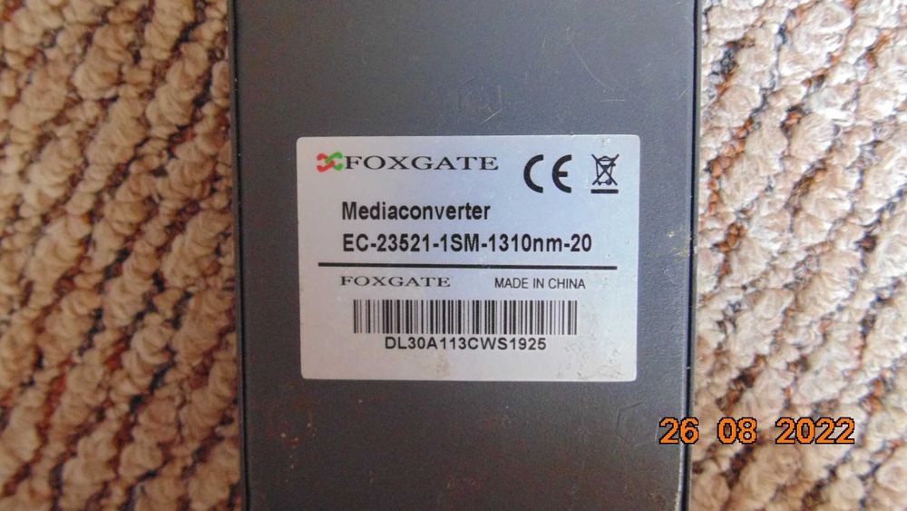 Продам медиаконвертер FOXGATE