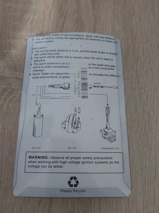 Testador de Ignição / Spark Tester