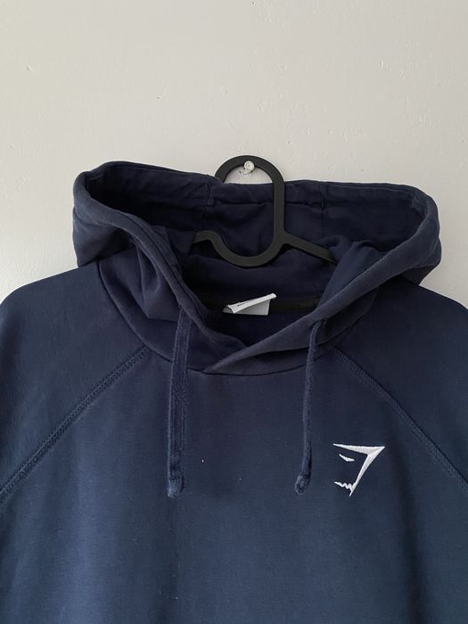 Bluza z Kapturem - Gymshark - Granatowy - Rozmiar S