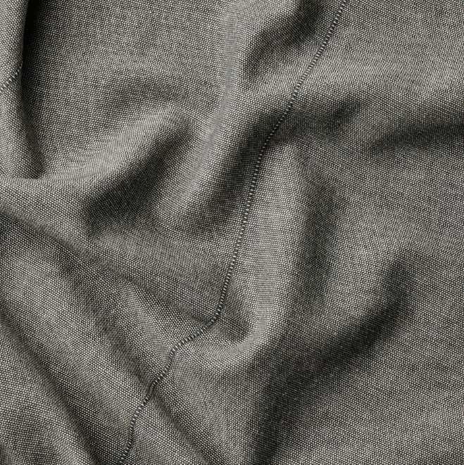 IKEA Lenda Zasłona z wiązaniem, 2 szt., ciemnoszary 140x300 cm