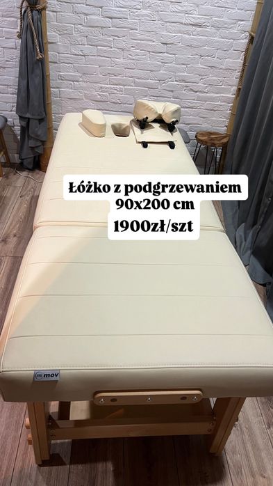 Wyposażenie do salonu masażu