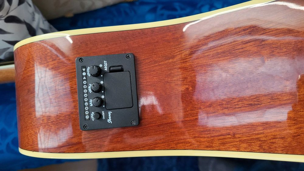 Guitarra eletro-acústica ibanez pF15ECE Natural