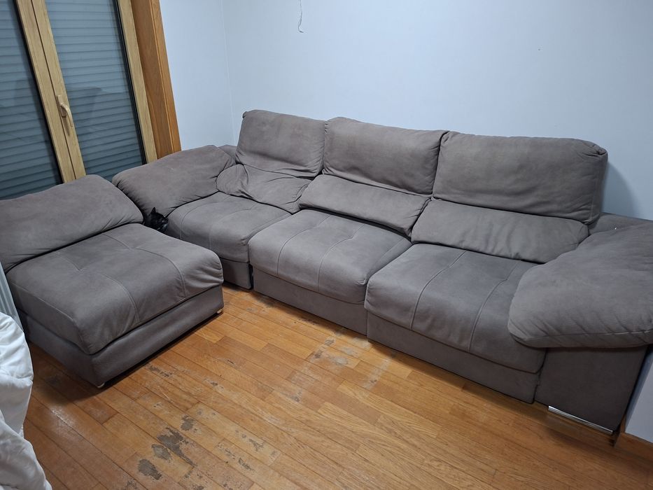 Sofá 3 metros com chaise longue