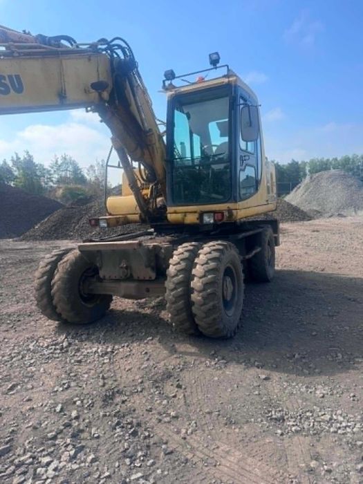 Koparka Kołowa Komatsu Pw 130