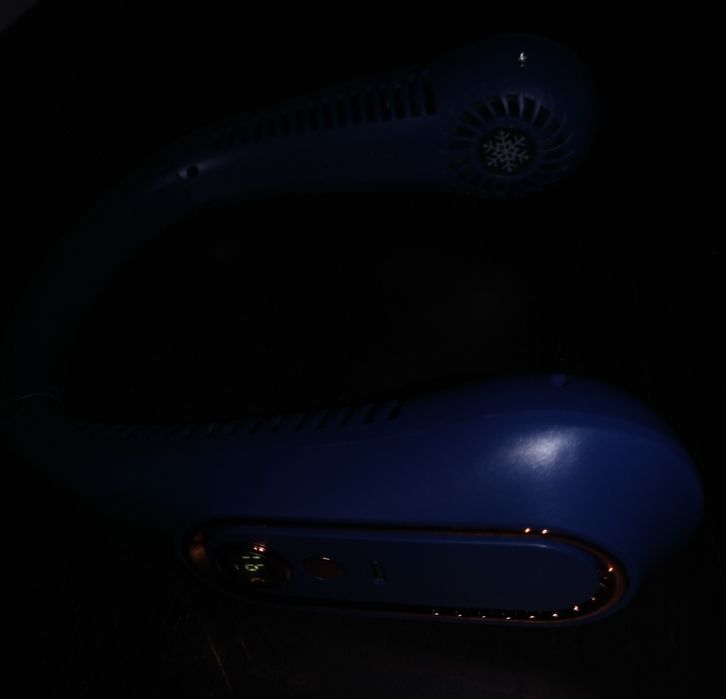 Ventoinha de pescoço, nova, com 5 níveis de velocidade.