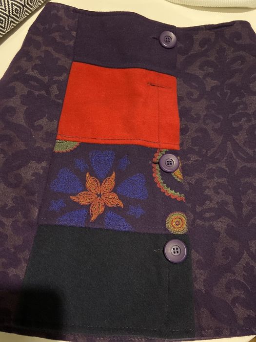 Casaco em fazenda + 2 saias