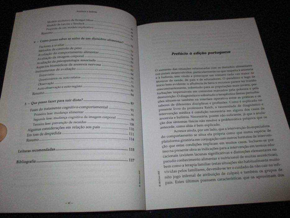 Livro Anorexia e Bulimia Rosa Raich Mcgraw Hill