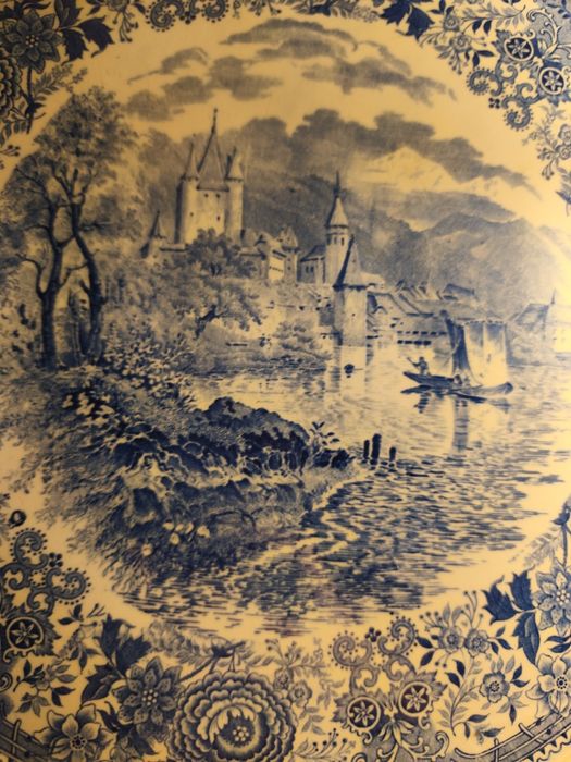 Duża taca,patera z porcelany. Villeroy & Boch