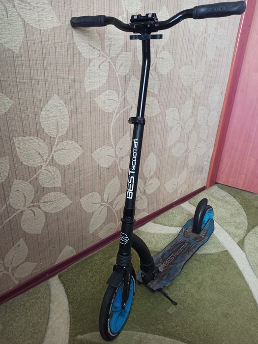 Самокат двоколісний з амортизатором Best Scooter