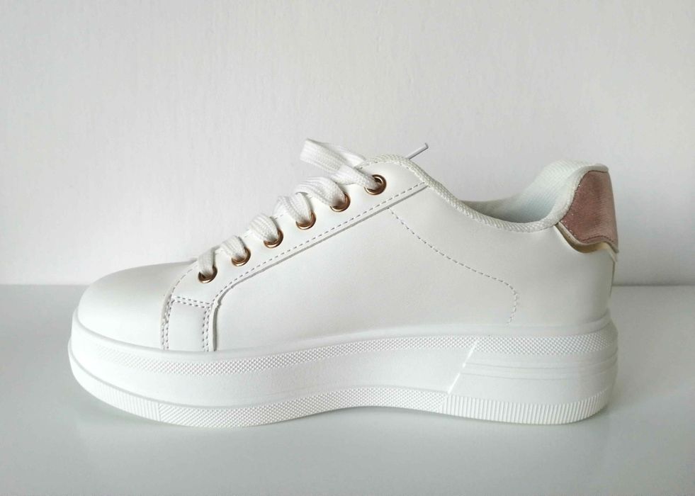 Białe buty nowe rozmiar 38