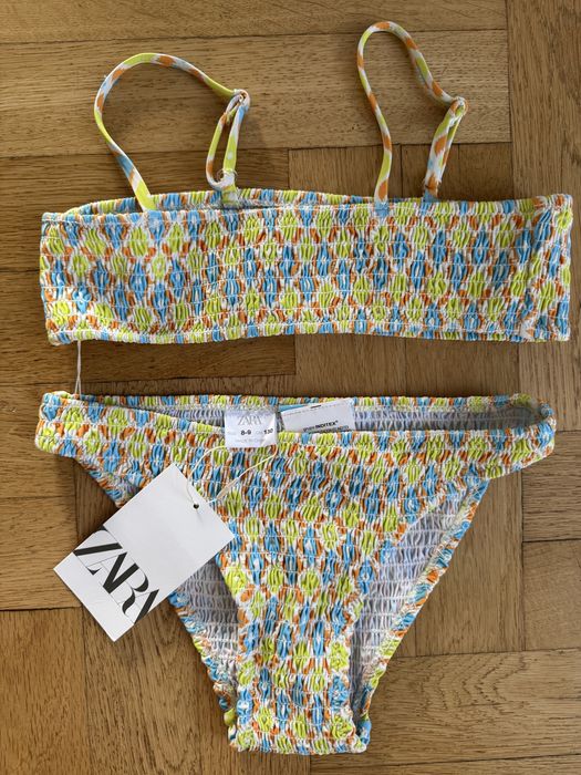 Bikini strój dwuczęściowy Zara r. 130 nowy z metkami