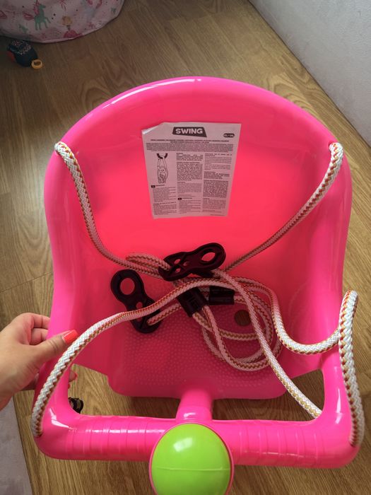 Baloiço novo rosa