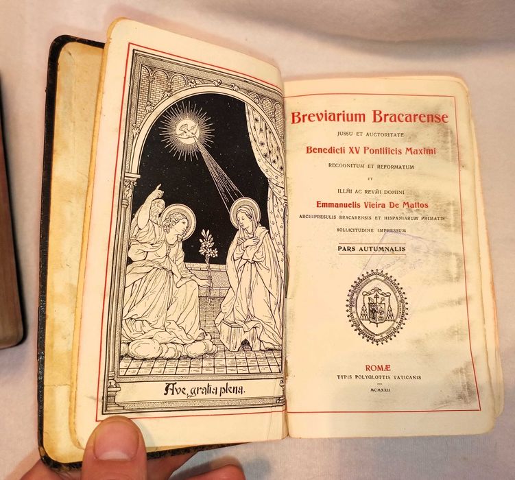 Breviarium Bracarense Conjunto Completo Edições de 1920-1922