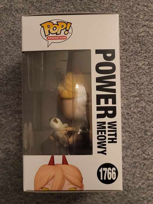 Power with Meowy 1766 Chainsaw man  Funko pop