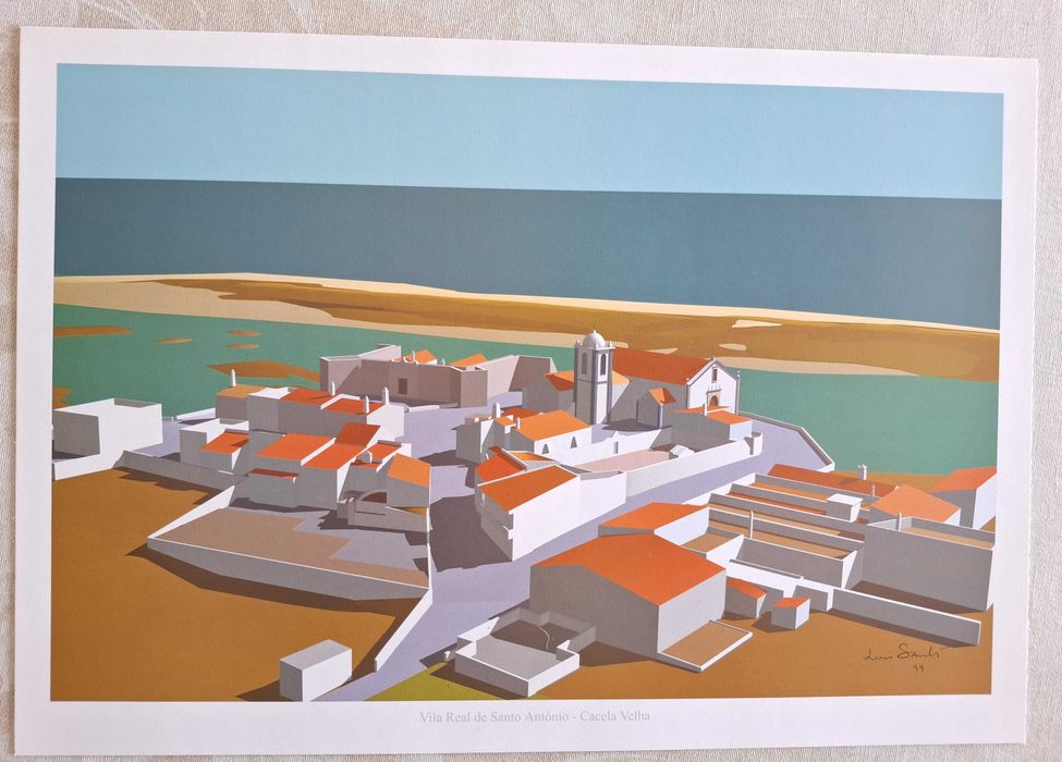 3º Centenário Marquês de Pombal - Serigrafias V.Real Santo António