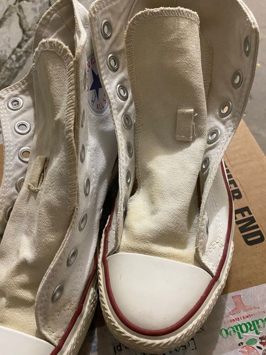 Trampki Converse białe damskie rozm.37,5 czyli 5