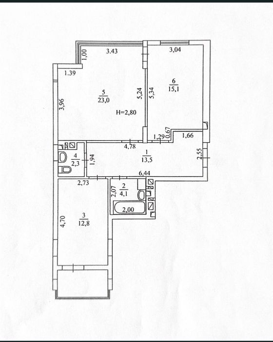 2 кімнатна квартира в Стрию, Шевченка 5 ЖК Престиж Холл