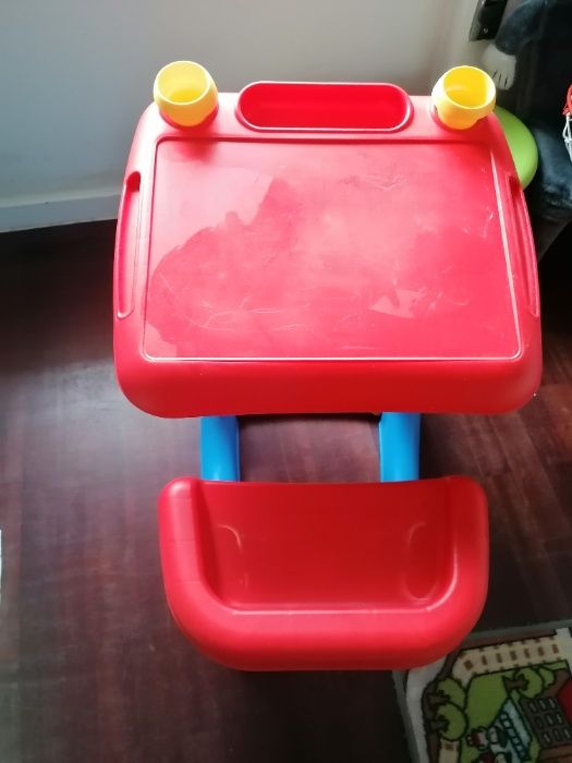 Secretaria de criança plástico