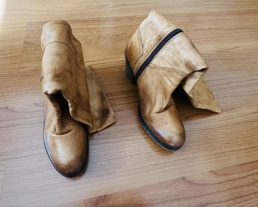 Botas mulher em pele - Marca Exé Shoes Portugal - Tamanho 36