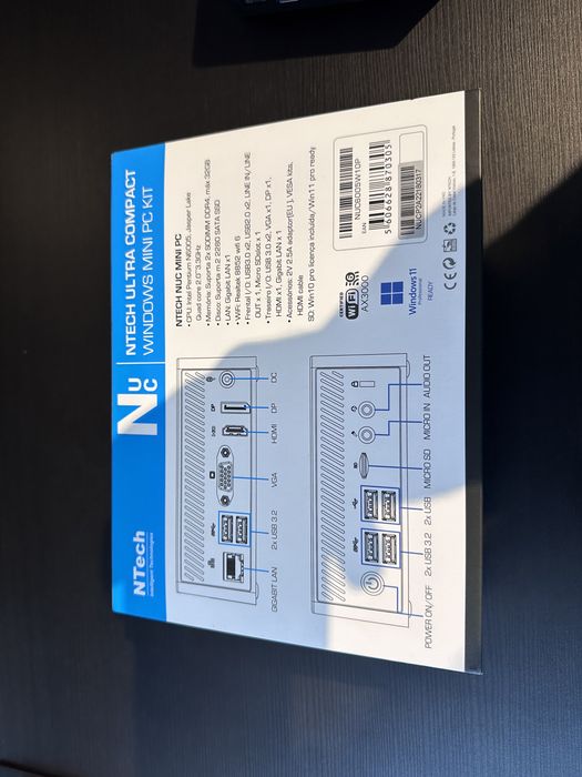NUC NTECH Mini PC Intel Pentium N6005