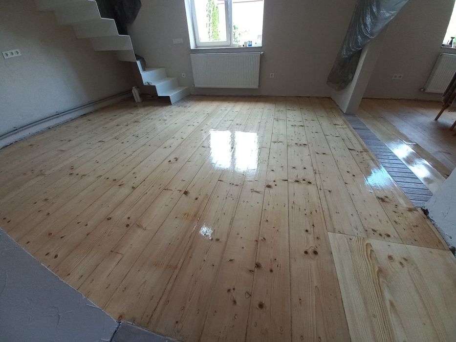 Паркетні роботи,шліфовка.