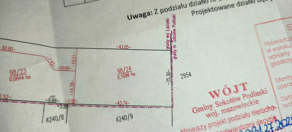Działka z Warunkami Zabudowy