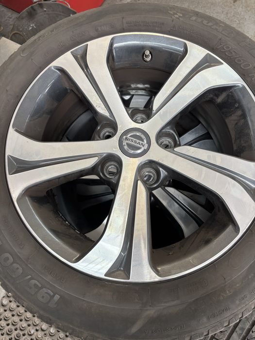 Felgi oryginalne alu r16 Nissan Pulsar, Qashqai