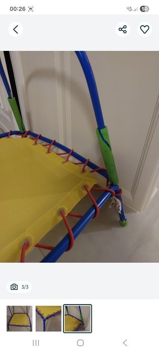 Trampolina domowa mała