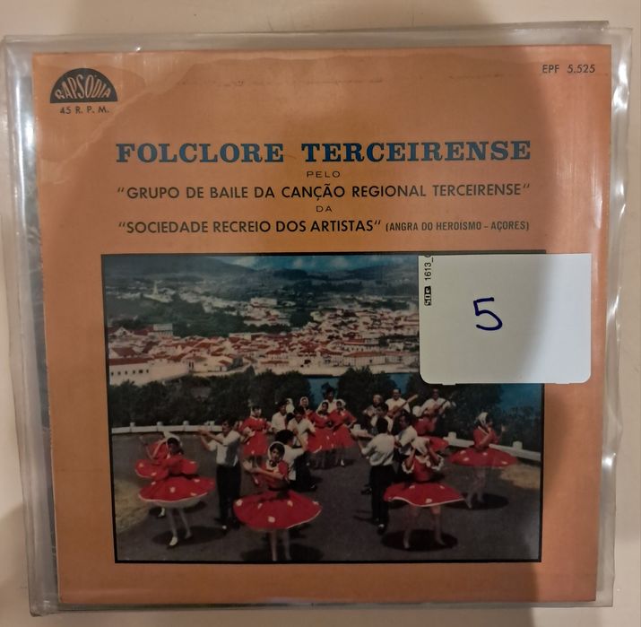 Discos de Vinil Singles, Música Portuguesa, Ranchos.