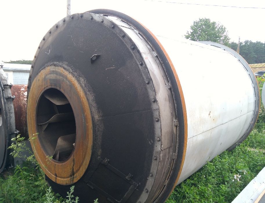 Сушка для тирси АВМ 065 барабанна під брикети або пелети, гранули