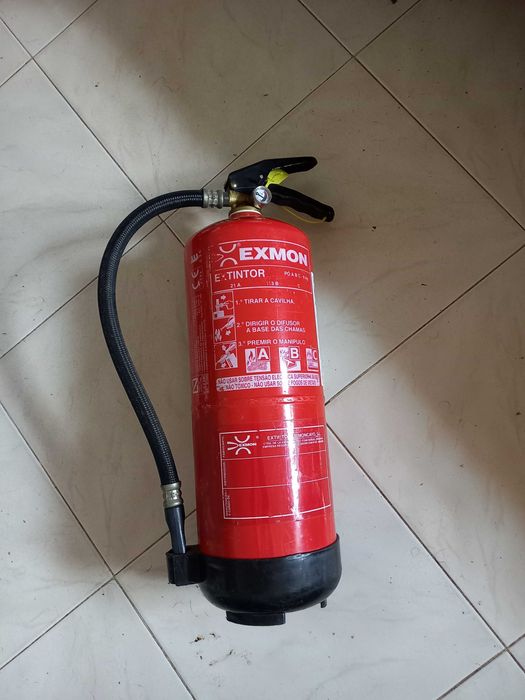 Extintor 6kg usado