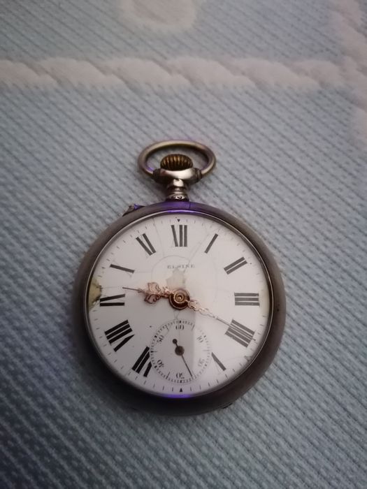 Relogios antigos prata