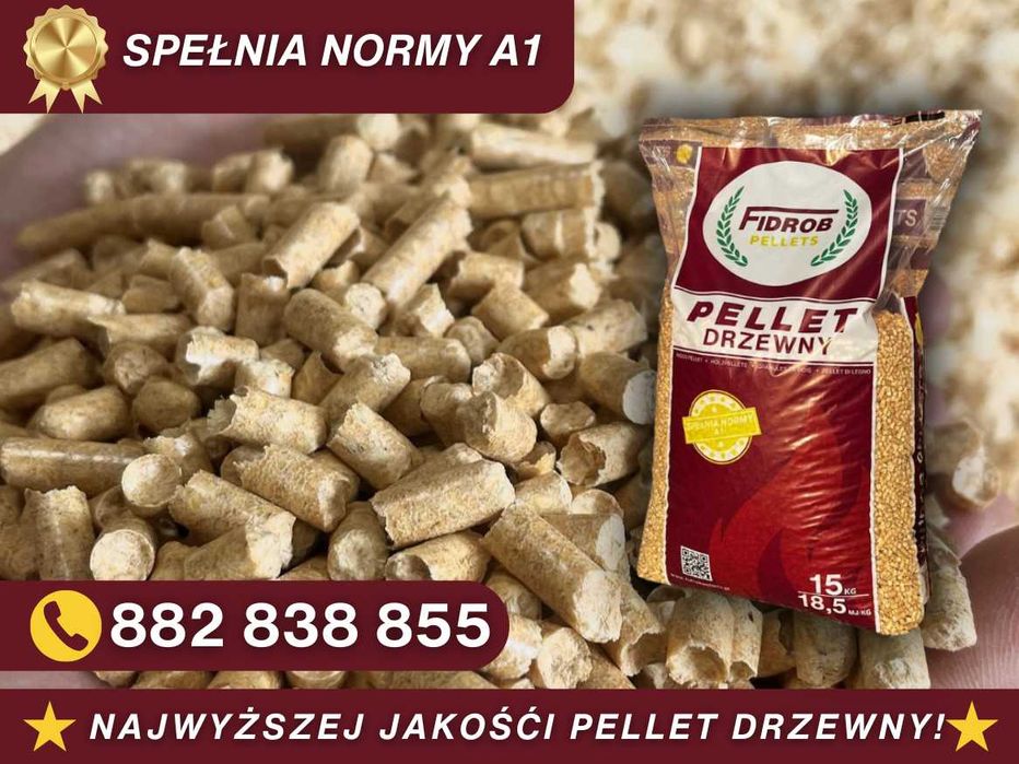 PELLET drzewny sosnowy czysty - PRODUCENT Fidrob Pellets - SPRAWDŹ!