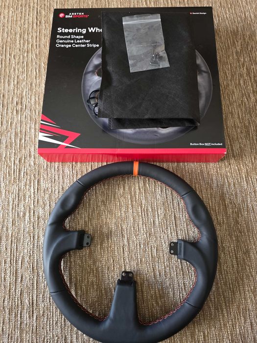 Asetek Wheel+Button Box